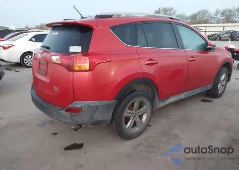 2015 Toyota Rav4 Xle z USA, uszkodzony, nr VIN 2T3RFREV4FW289564